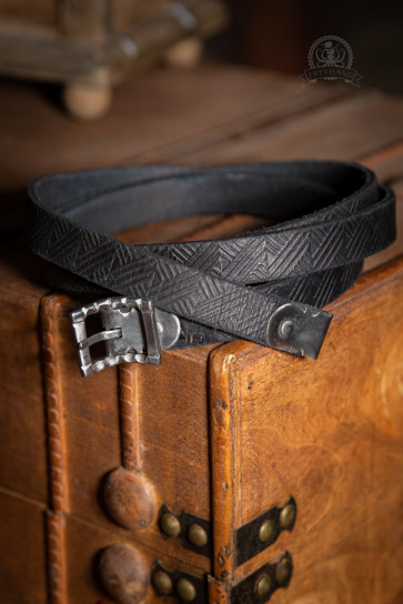 Decorated Belt Erwin - Black